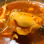 アジアンスープカリー べす - 2021/2  トッピングの水餃子