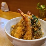 蛯天庵 - 上天丼です。