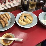 宇都宮みんみん - 焼、水、揚餃子