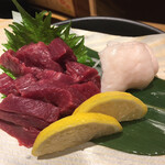 ごて王 - 馬刺し　赤身とタテガミ