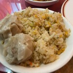 四川厨房 随苑 - ミニバイキングの炒飯と焼売