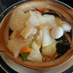 中国料理 福星軒 - 海鮮おこげ¥990＋税