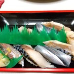 Sushi Aoi - 光り物4貫　910円