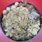 自家製太麺 ドカ盛 マッチョ - ■ラーメンうずら煮玉子¥840