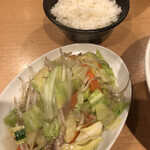 Chuuka Ramen Ueda - 小豚肉野菜炒め