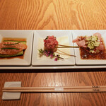 NOBU TOKYO - 前菜３種