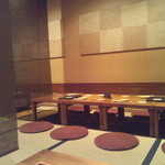 創作和食と美酒 うのさと - 落ち着いた店内