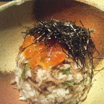 創作和食と美酒 うのさと - ちりめん山椒イクラご飯