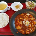 文月 - マーボー定食 1000円