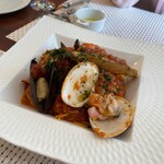 ビストロ ダイア - 海の幸のペスカトーレパスタ