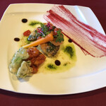 イタリアンレストラン カサノヴァ - 鮮魚のポワレ　真鯛