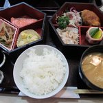 カフェレスト菊水 - 菊水弁当￥800