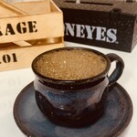 もみの木 農家のソフトクリーム屋さん - ほうじ茶ラテ