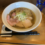 ラーメン 健やか - チャーシュー二種塩と貝のラーメン