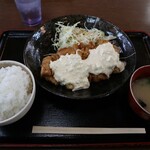 おふくろ食堂 - チキン南蛮定食(800円)