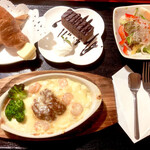 みどり屋 - うどんグラタン