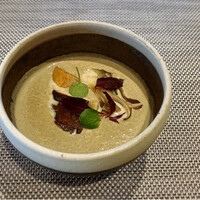ルアン NIPPONIA HOTEL 伊賀上野 城下町 - 伊賀ヒラタケのポタージュ