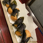 寿し処 春道 - 自然薯の磯辺揚げ