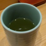 鮨 奈可久 星野 - お茶。