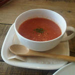 ストール レストラン - トマトの冷製スープ（ランチセット1150円）