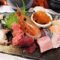 魚竹 - 海鮮定食 1200円