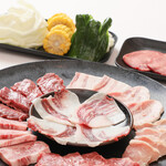 レーン焼肉ミスズ - デラックス大皿￥6,600