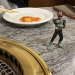 川崎名物 炭火焼肉 食道園 - 1号は右サイドだ！アッチッチ