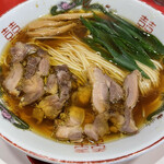 中華そば ふじい - かしわそば