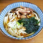 Tamamo - ゲソ天うどん430円