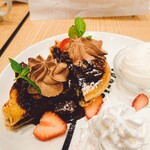 アイボリッシュ - チョコ&ストロベリーのフレンチトースト