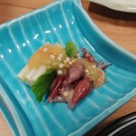 日本料理店 かき乃木 - ホタルイカとうるいの酢味噌