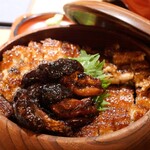 炭焼 うな富士 有楽町店 - 肝入り上ひつまぶし