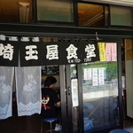 Saitamayashokudou - 埼玉屋食堂の暖簾