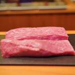 日本料理 たかむら - 秋田錦牛のイチボ