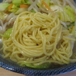 中華そば 光 - タンメンの麺