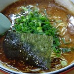 Hakataramennagahamaya - 黒豚骨ラーメン スープが弱い