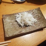 浅草じゅうろく - 女将さんが少し身を取ってくれました