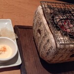 たま - エイヒレ七輪炙り