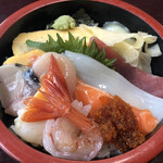 Takasago Sushi - ランチ　ちらし寿司700円
