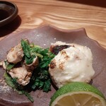 北新地平八 - 白子焼き