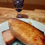 北新地平八 - 鮭西京焼