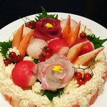 Sushi cake (*reservation required)