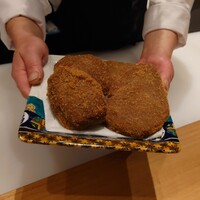 肉割烹 岡田前 - シャトーブリアンのビーフカツ