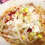 ラーメン二郎 - 白ネギ投下～♪