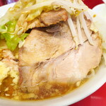 ラーメン二郎 - ＜参考＞ラーメン小＋ヤサイニンニクショウガ白ネギ