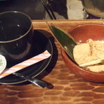 播磨屋本店 - 安部川餅珈琲セット