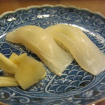 鮨秀仙 - 男鹿産のイカ　もちっとした食感がすごくいい★