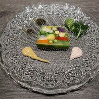 鉄板焼katakago - 野菜のテリーヌ