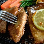 中央軒 - ポークステーキ定食【Jan.2021】