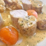 彩香亭 - ヴィアンド：ラパンのホタテムース詰ソテー